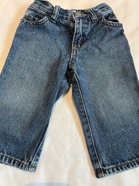 “Bundle 10/$13” est 1989 6-9m Classic baby boy Blue Denim Jeans